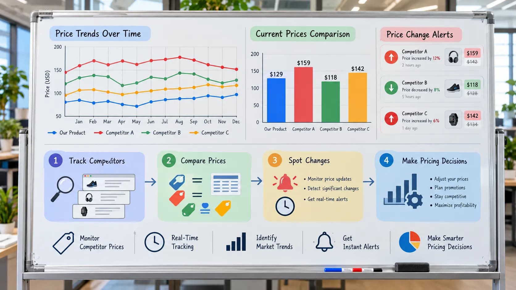 Competitor Price Monitoring Without Spending All Day