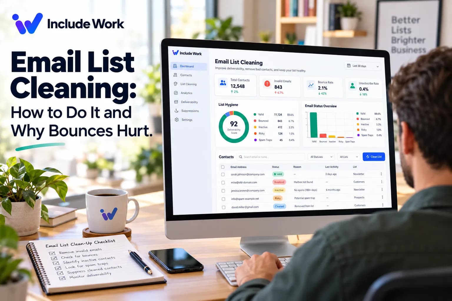 Email List Cleaning: How to Do It and Why Bounces Hurt