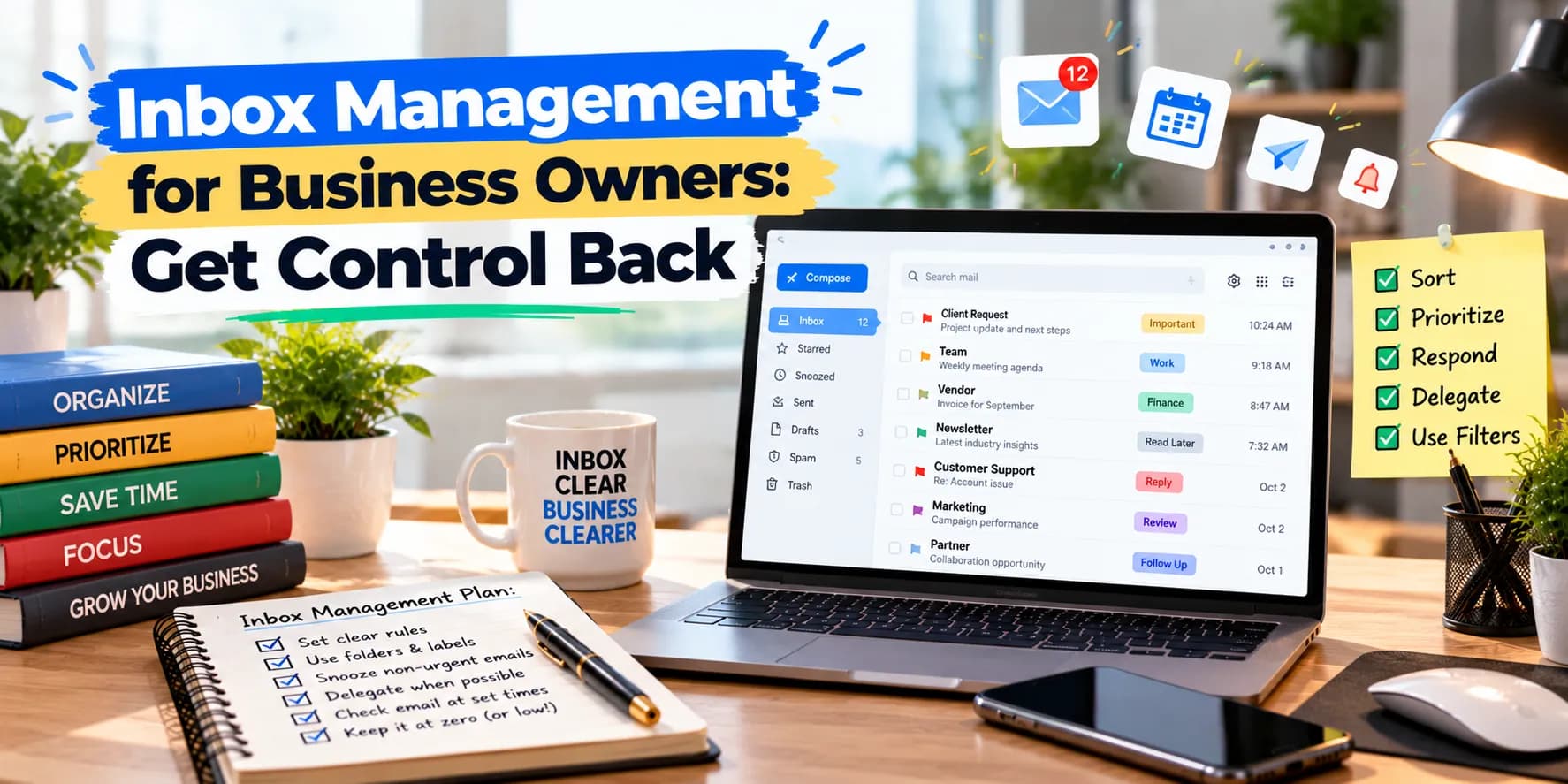 Inbox Management for Business Owners: Get Control Back