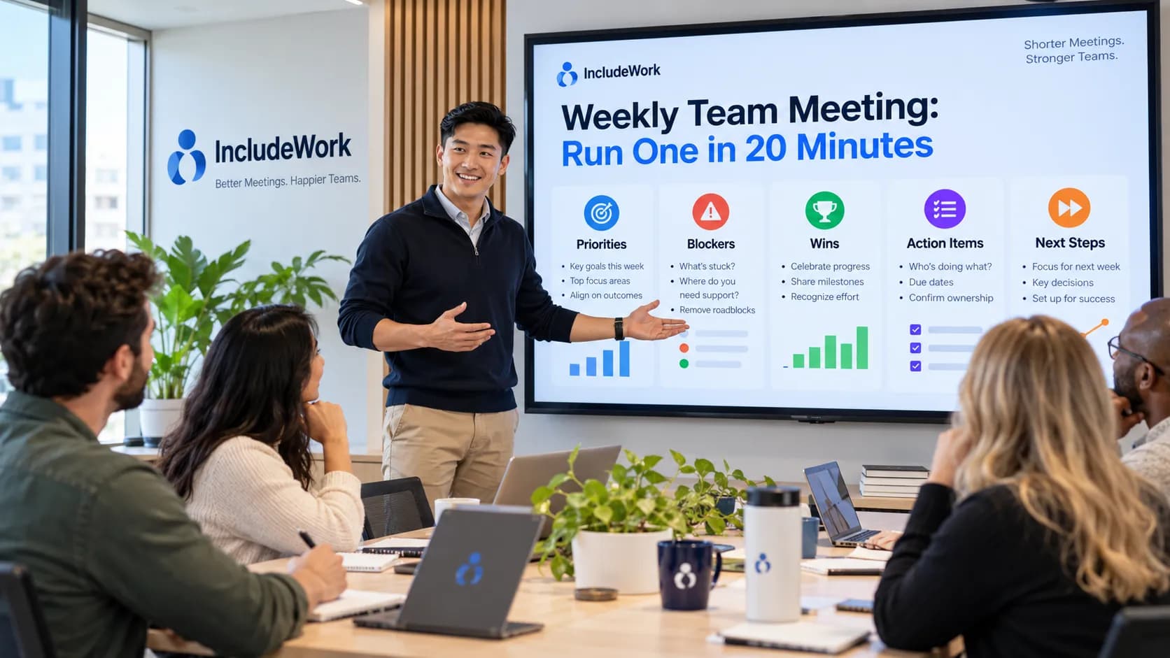 Weekly Team Meeting: Run One in 20 Minutes