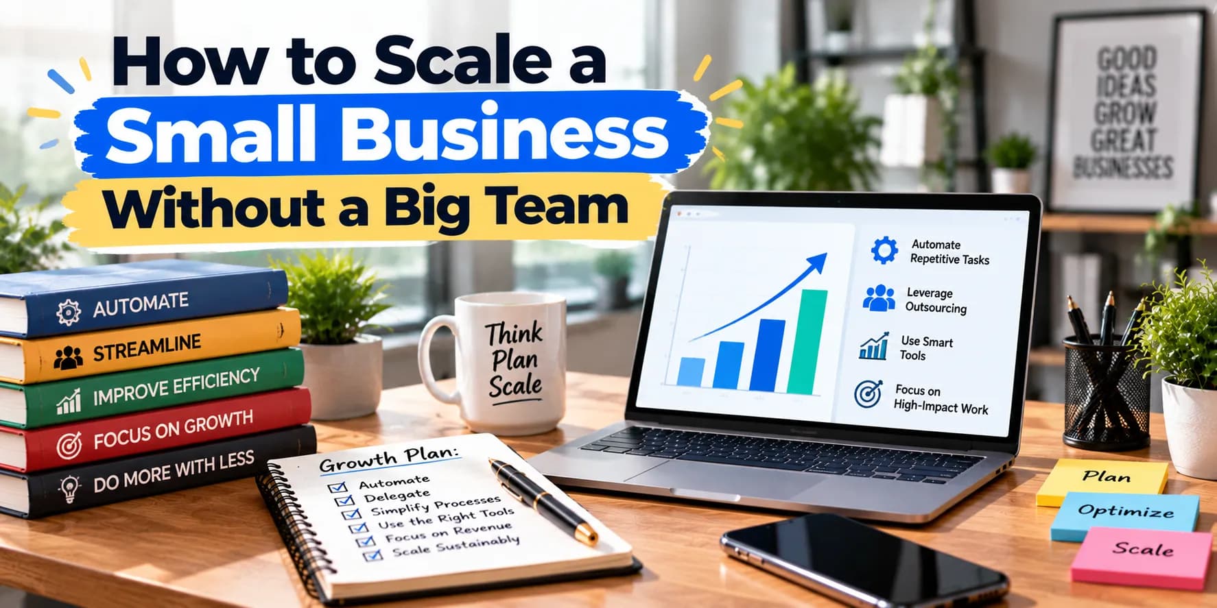 How to Scale a Small Business Without a Big Team