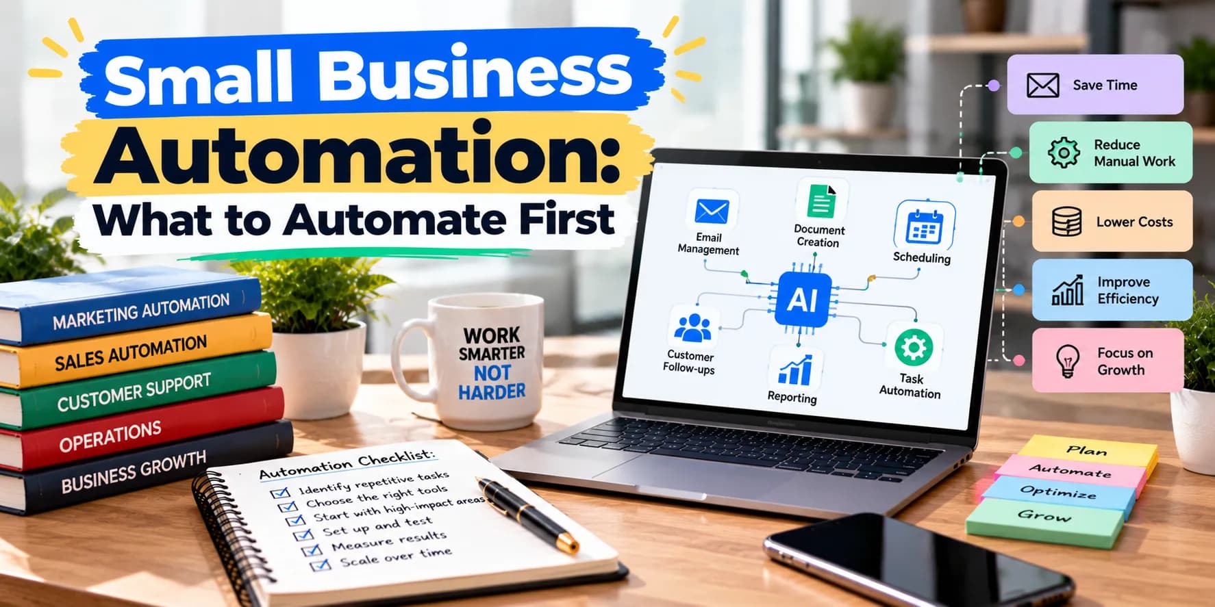 Small Business Automation: What to Automate First