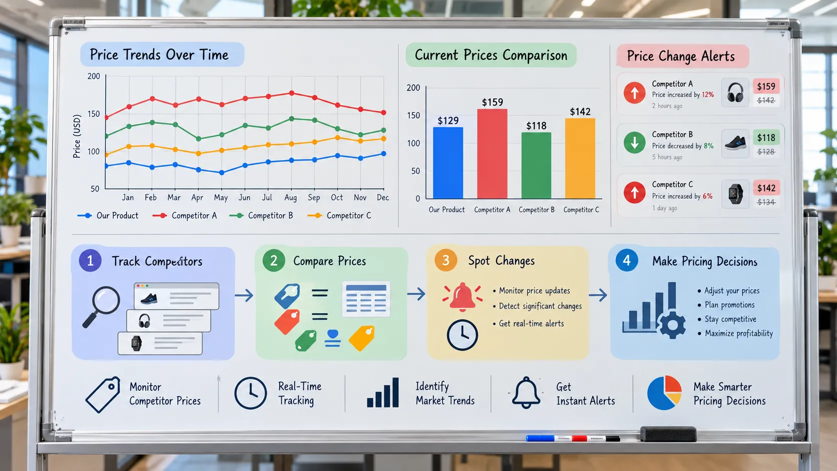 Competitor Price Monitoring Without Spending All Day