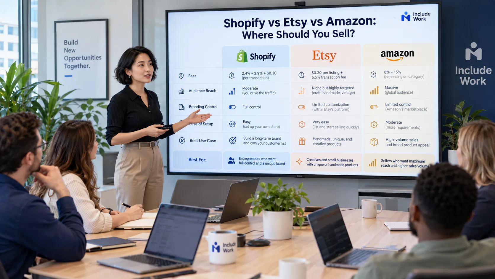 Shopify vs Etsy vs Amazon: Where Should You Sell?