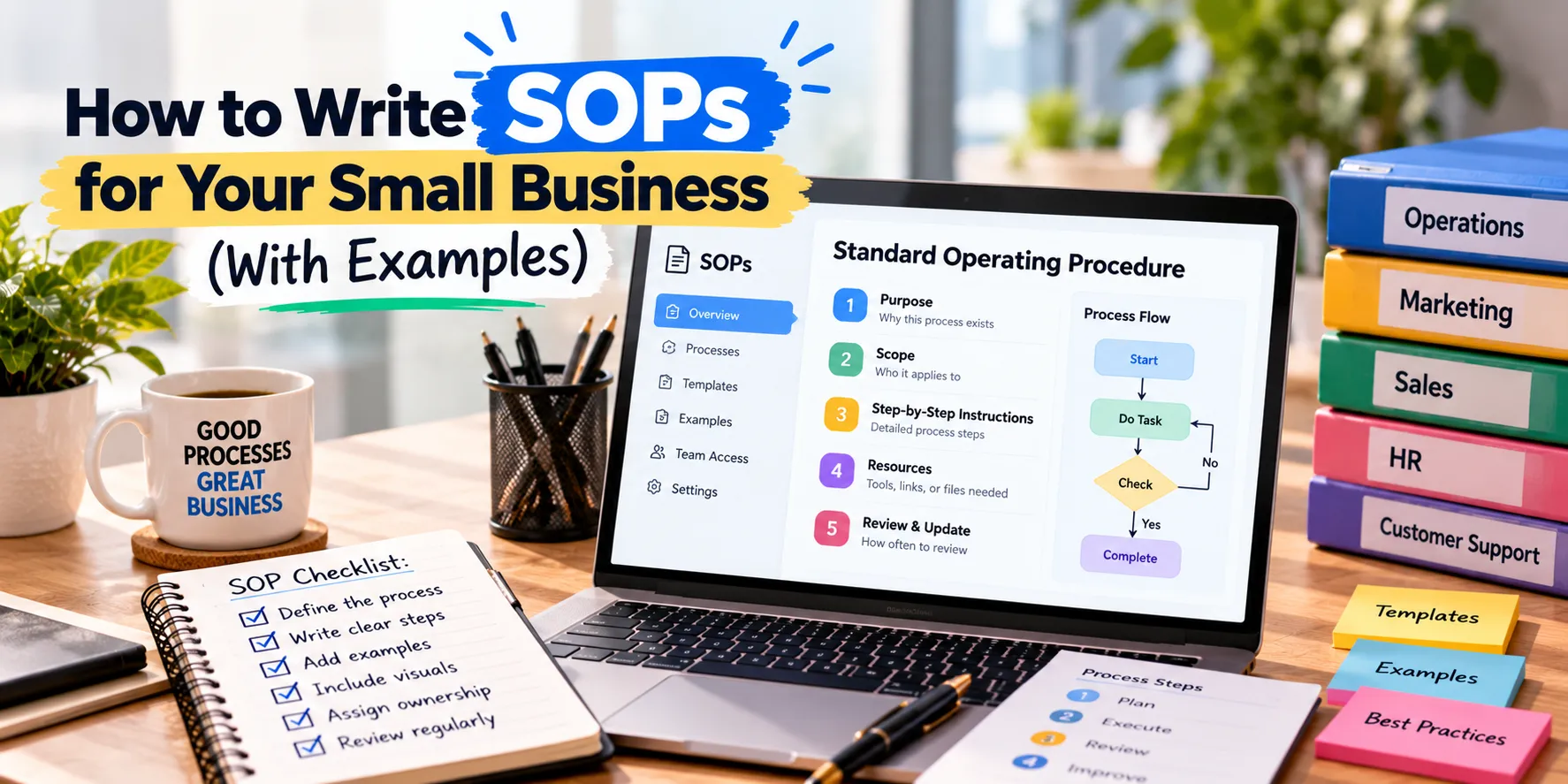 How to Write SOPs for Your Small Business (With Examples)