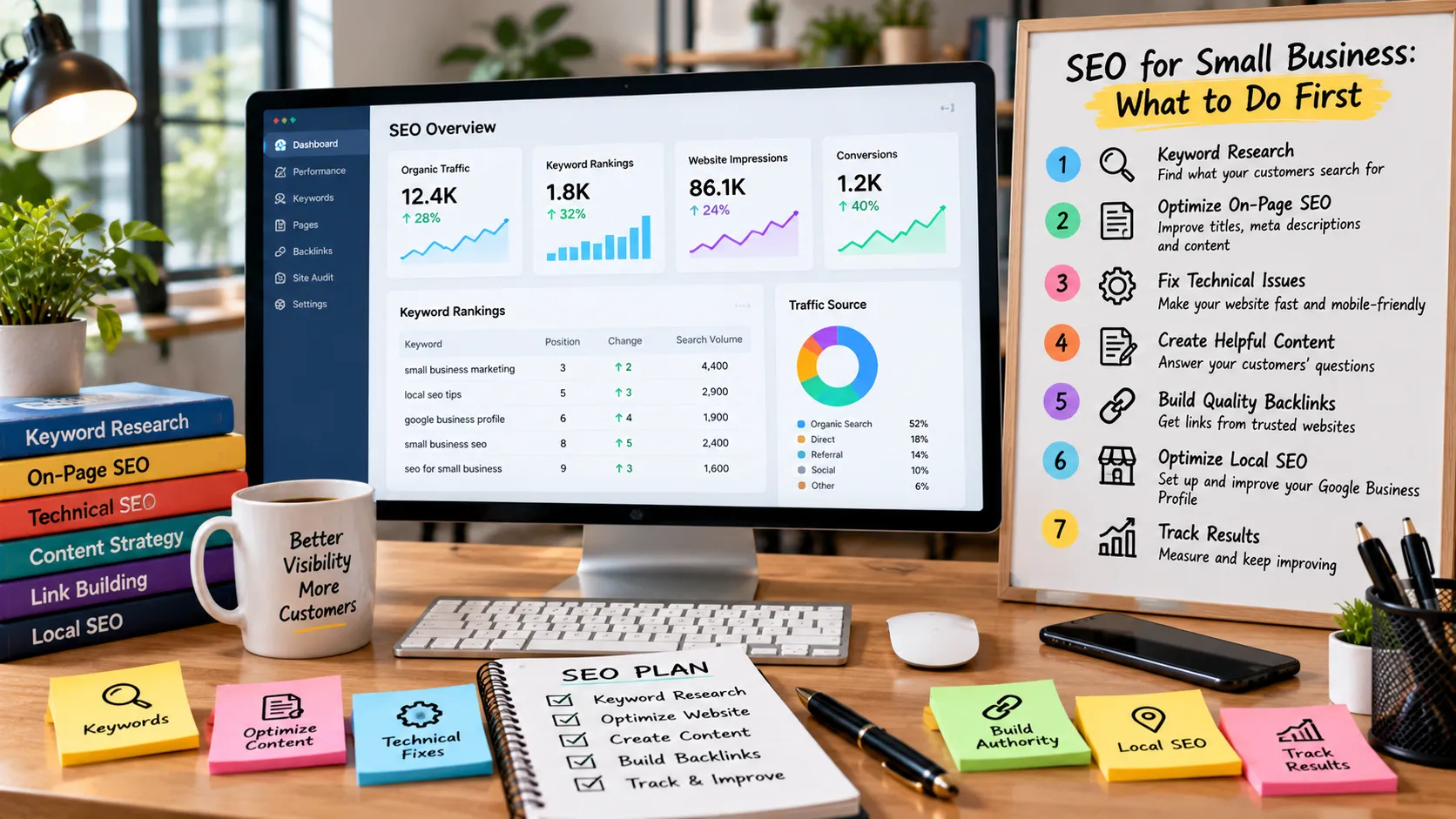 SEO for Small Business: What to Do First