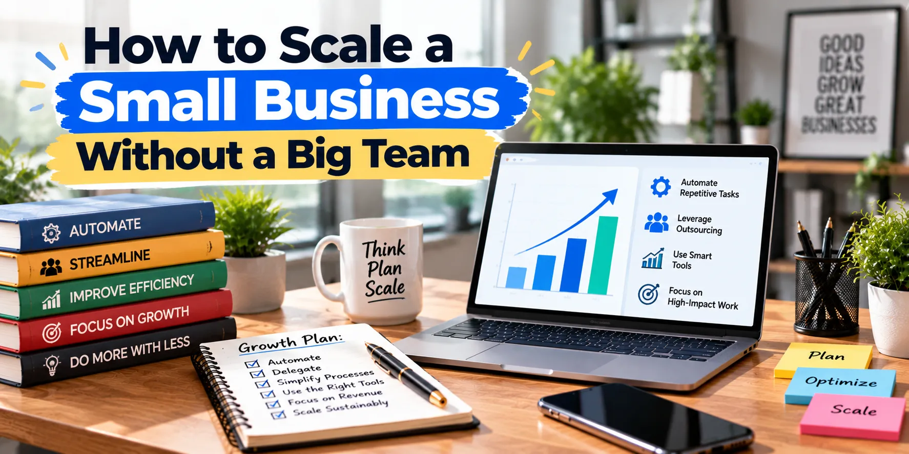 How to Scale a Small Business Without a Big Team