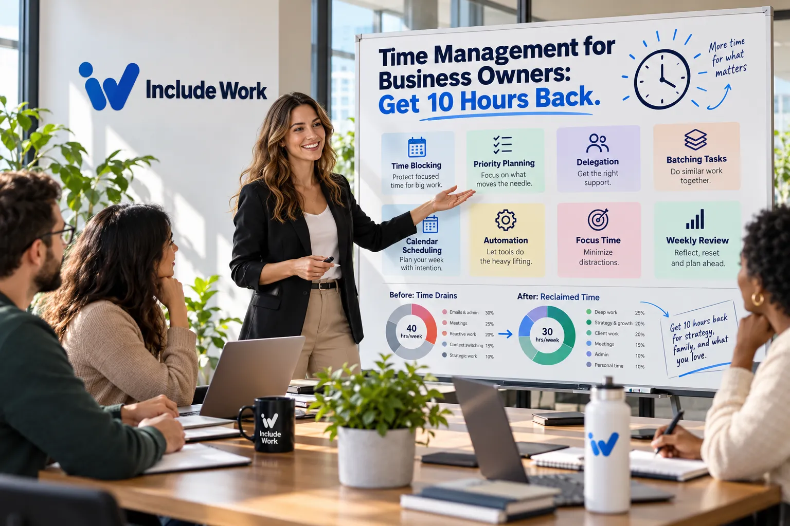 Time Management for Business Owners: Get 10 Hours Back